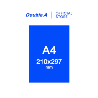 [เซตคู่] Double A กระดาษ 80 แกรม 100 แผ่น คู่กับ กระดาษสี 75 แกรม 25 แผ่น Rainbow Neon 1 แพ็ก
