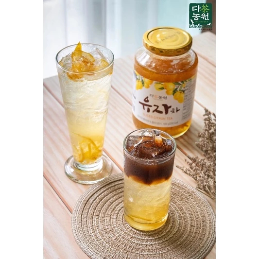 [5.5เก็บโค้ด] ยูสุชาเกาหลีแท้ 1 kg + 1kg =  2  ขวด 855 บาท| ซื้อคู่สุดคุ้ม ราคา ถูกที่สุด ดีลบีเคเค แกลเลอรีภาพที่ 3