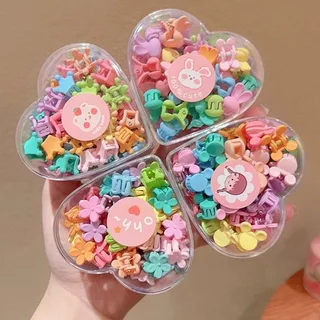 กิ๊บติดผมเด็ก กิ๊บหนีบผม y2k พร้อมกล่อง30ชิ้น กิ๊บจิ๋ว น่ารักสดใส พร้อมส่ง