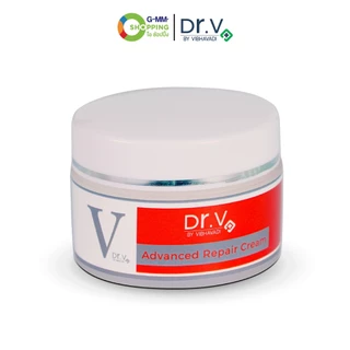 Dr.V BY VIBHAVADI ด็อกเตอร์ วี บาย วิภาวดี แอดวานซ์ รีแพร์ ครีม ขนาด 30 กรัม (เซต 5 กรปุก) #202407