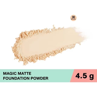 (ตลับ) Sasi Magic Matte Foundation Powder ศศิ เมจิก แมท ฟาวน์เดชั่น พาวเดอร์ 4.5 กรัม