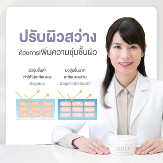 ดูโอ คลีนซิ่งบาล์มสูตร White ผิวสว่างกระจ่างใส ไม่หมองคล้ำ DUO The Cleansing Balm EX White 66g.