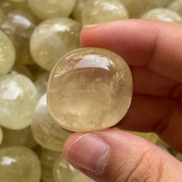 ️พร้อมส่งใน️ไทย Citrine ซิทรินขัดมัน เนื้อใสสวยมาก หินเเห่งปัญญาความสำเร็จ ให้พลังงานบวกสูง ช่วยเรื่องค้าขายเงินโชคลาภ
