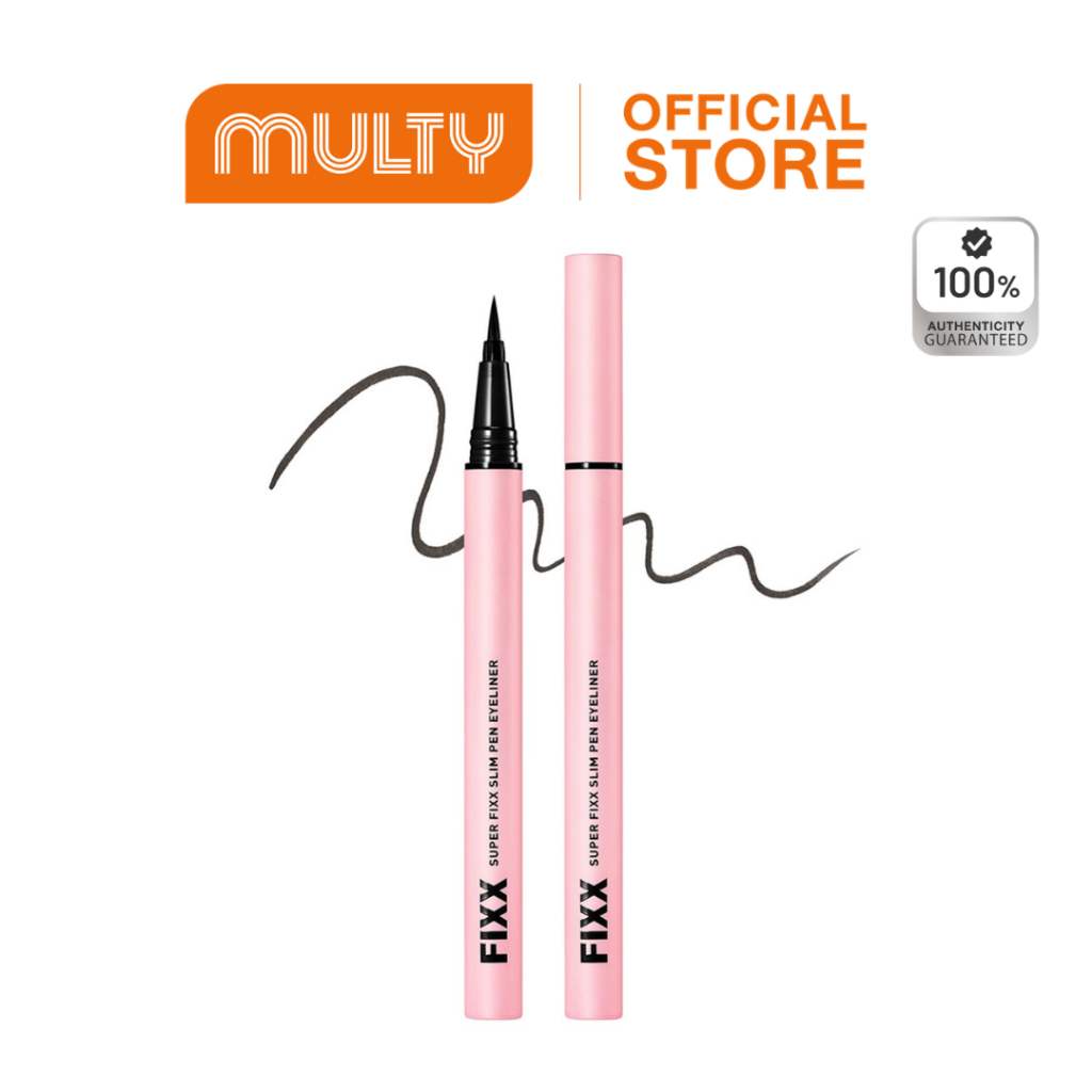 So.Natural Powder 4 Room-Super Fixx Slim Pen Eyeliner 0.4g อายไลน์เนอร์ ติดทน กันน้ำกันเหงื่อ