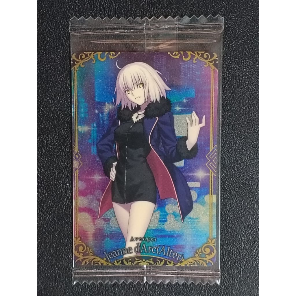 (Sealed Card) การ์ดในซองซีล ระดับ (CR) FATE GRAND ORDER (FGO) WAFER COLLECTION CARD