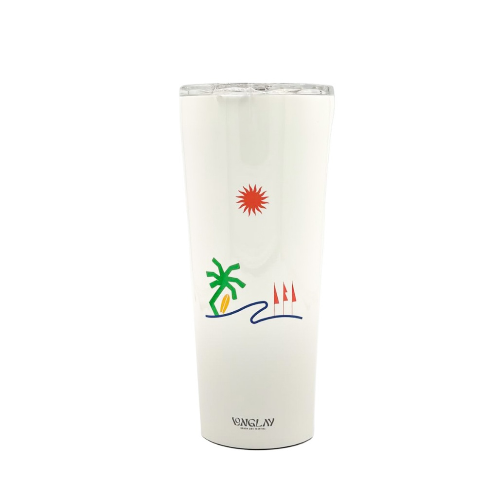 CORKCICLE : TUMBLER 24OZ - LONGLAY WHITE
