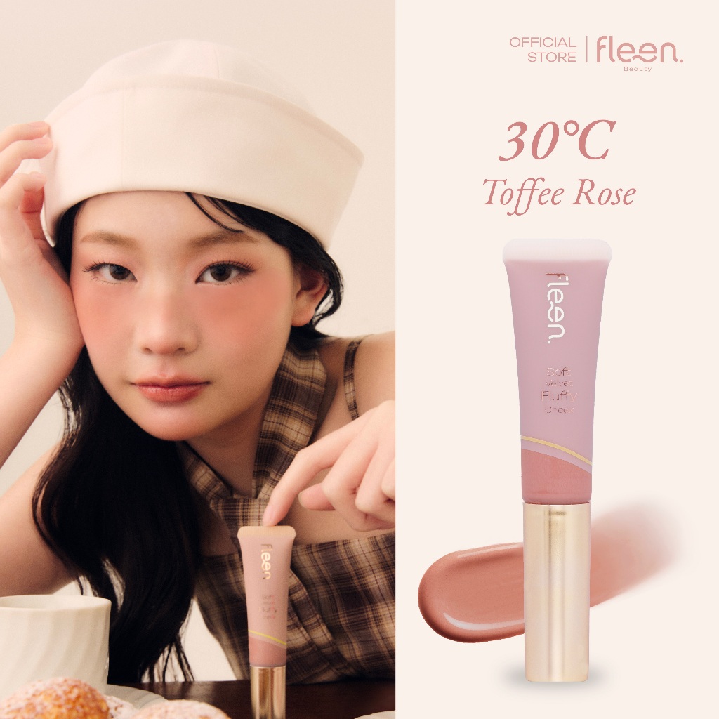 [สินค้าสำหรับแถม ห้ามซื้อ] Fleen Beauty Soft Velvet Fluffy Cheek ฟลีนบิวตี้ บลัชออน เนื้อละมุน #ฟลีน