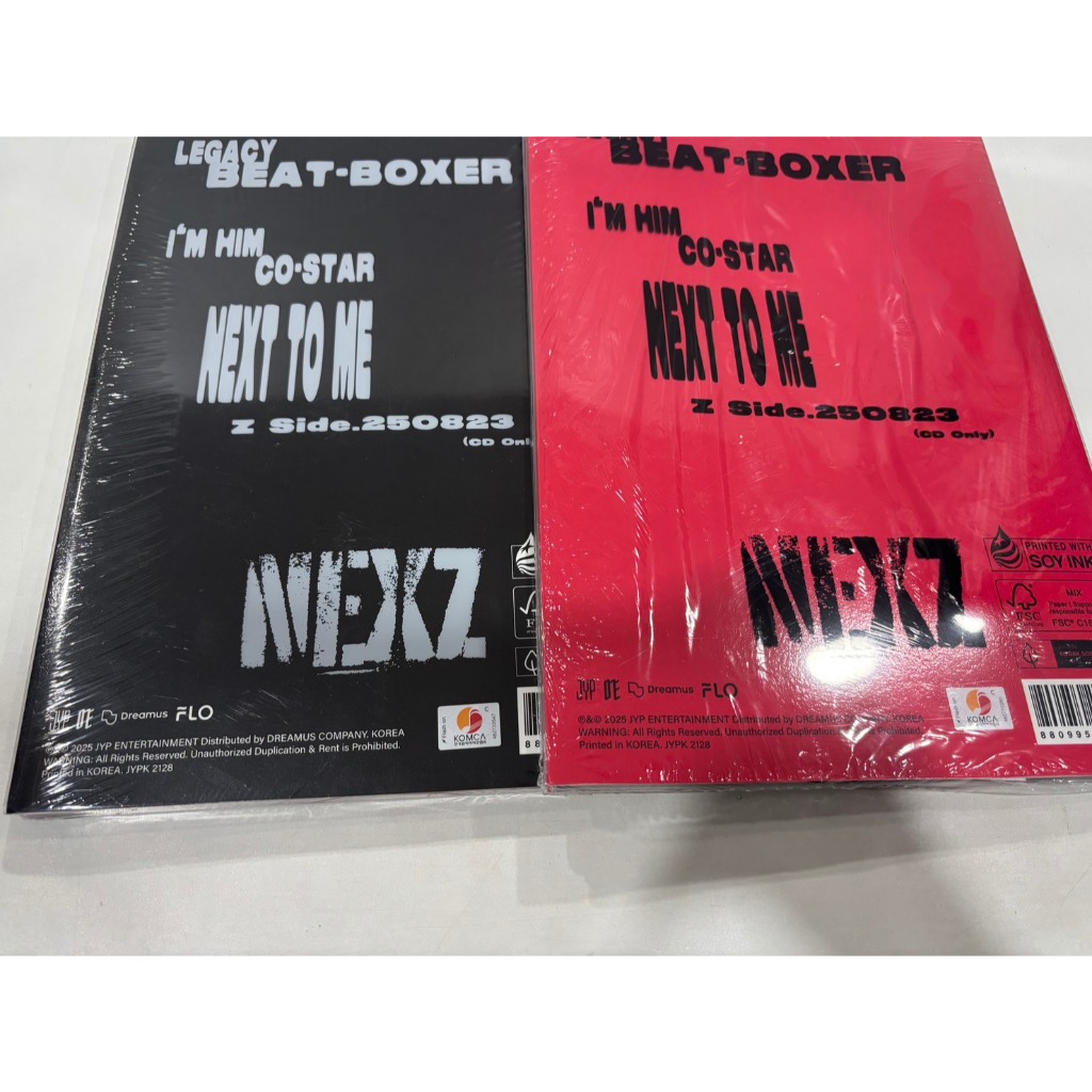 1 CDอัลบั้มเต็ม MUSIC  ซีดีเพลงเกาหลี    NEXZ – Beat-Boxer BEAT VER/BOXER VER  สินค้าพร้อมส่ง  (F11F1) ราคา ถูกที่สุด ดีลบีเคเค แกลเลอรีภาพที่ 8