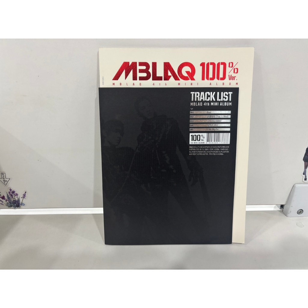 1 CD MUSIC  ซีดีเพลงเกาหลี   MBLAQ 100% VER   (F9F4)