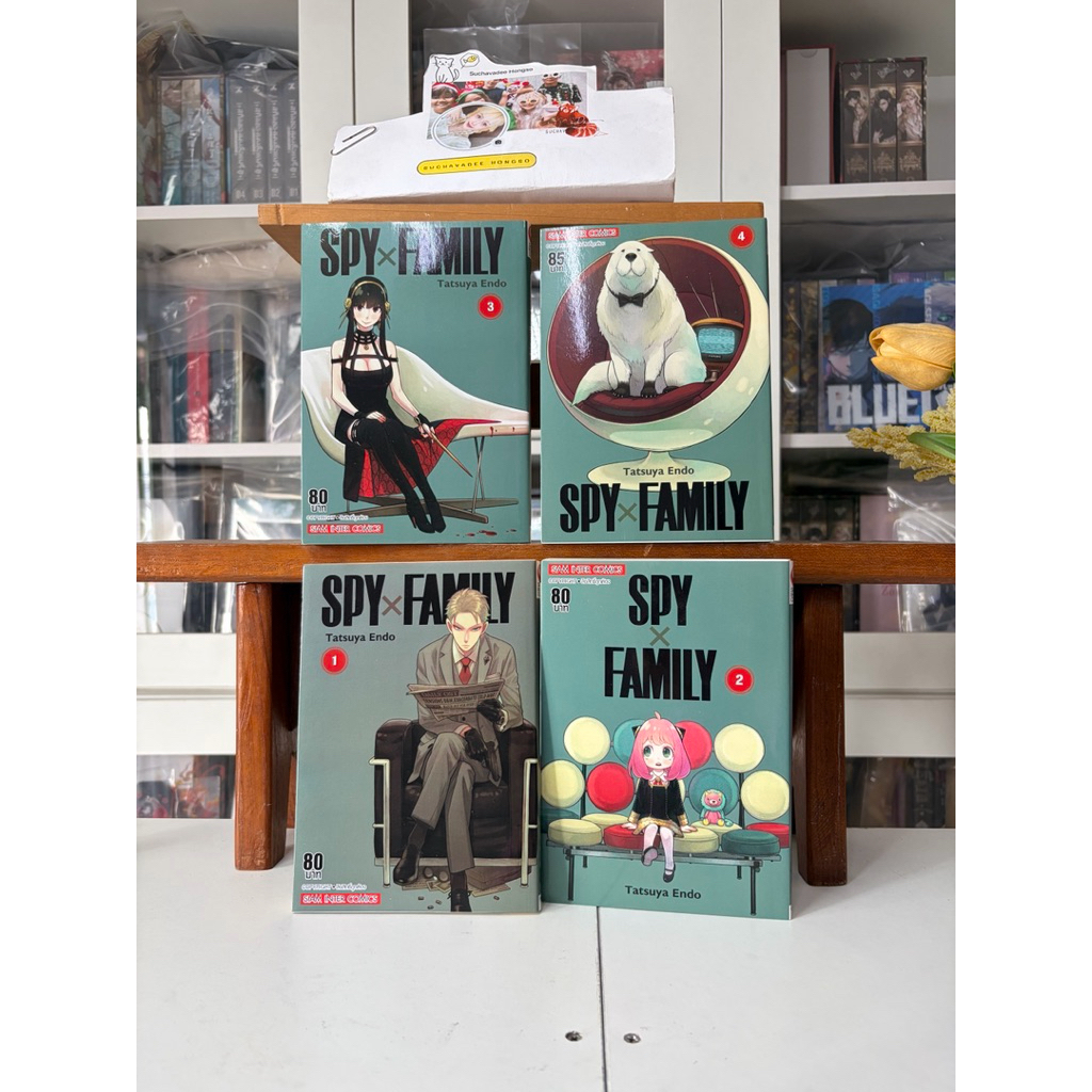 spy x family เล่ม 1,2,3,4 มือสอง