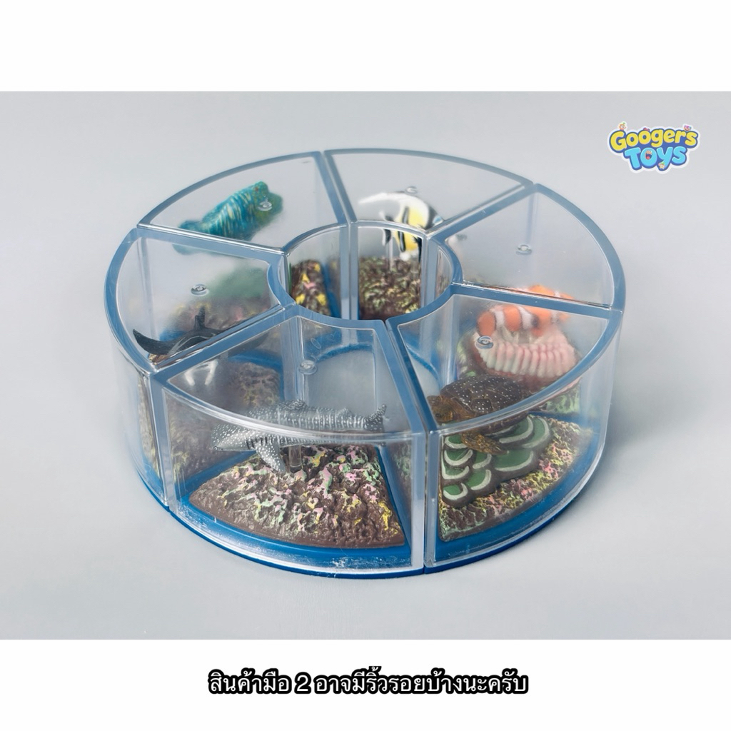 [งานแท้💯พร้อมส่ง] Okinawa Churaumi Aquarium Collection Mini Figure Set of 6 Coca cola Japan
