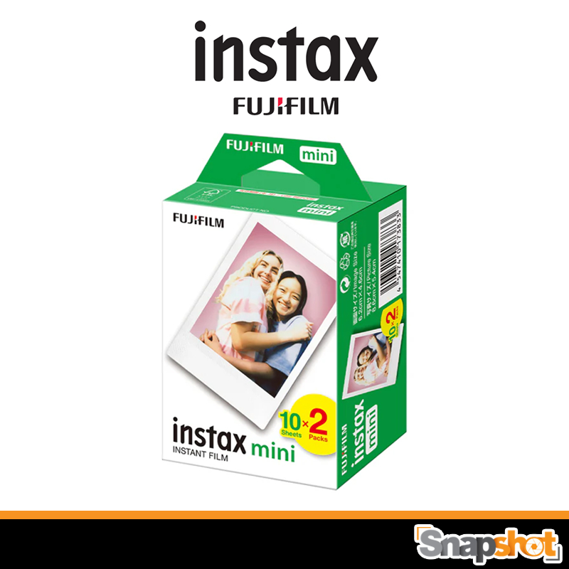 Fujifilm Instax Mini Instant Film 10x2 (20 แผ่น/กล่อง ) ประกันศูนย์ Fuji Instax Mini Film
