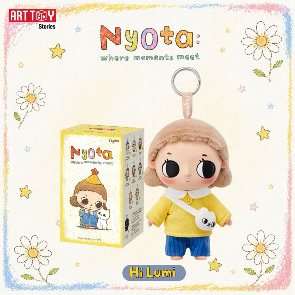 🚚พร้อมส่ง🇹🇭 พวงกุญแจ Nyota 🆕 ของใหม่ ของแท้ (แบบเช็คการ์ด)
