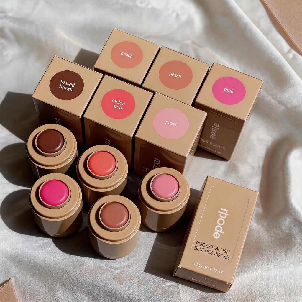 ส่งของวันเดียวกัน 🎀 Rhode Pocket Blush ขนาด 5.3g บรัชออนใช้ได้ทั้งแก้มและปาก #Piggy #Sprinkle #freckle