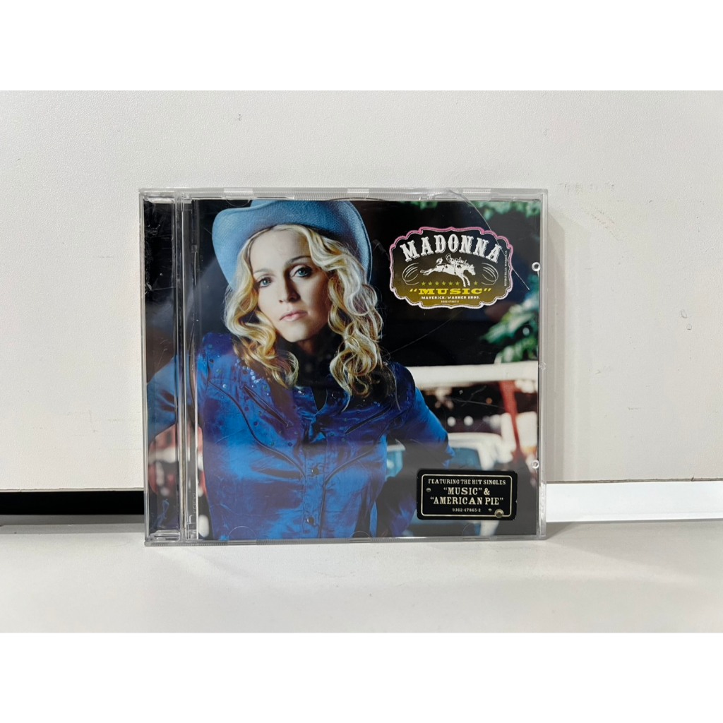 1 CD MUSIC ซีดีเพลงสากล MADONNA MUSIC - (C3G70)
