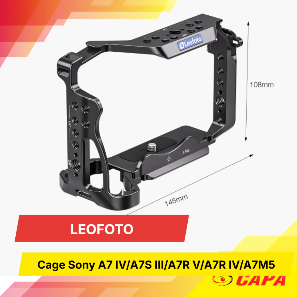 Leofoto A7R5 Camera Cage for Sony A7 IV / A7S III / A7R V / A7R IV / A7M5