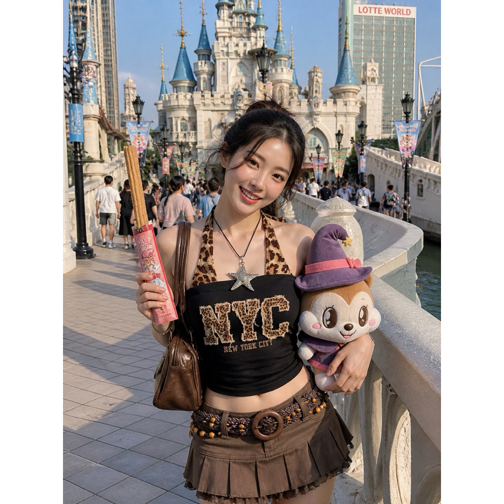 ส่งด่วน เสื้อสายเดี่ยวคล้องคอnyc
