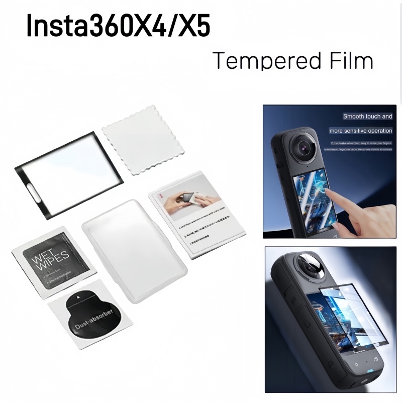 【Ready To Ship】For Insta360 X5 / X4 ฟิล์มกันรอยScreen protector