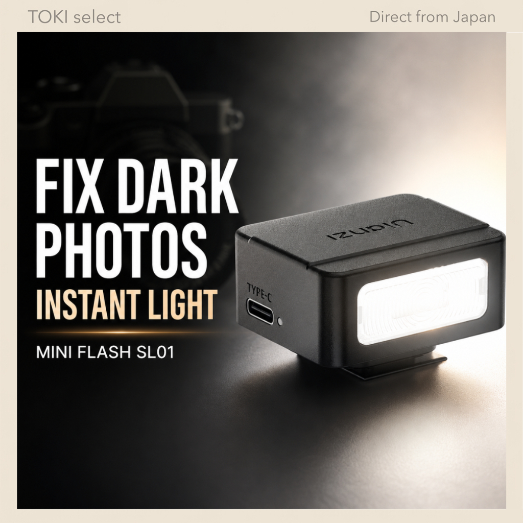 Ulanzi SL01 Mini Camera Flash LED Light USB-C Rechargeable Hot Shoe Compact Portable Flash