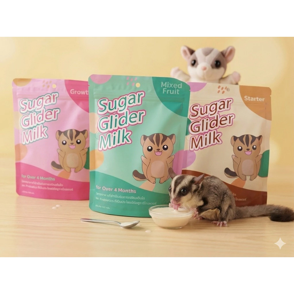 นมหมอเหนือ นมชูการ์ไกลเดอร์ (Sugar Glider Milk) 100g.