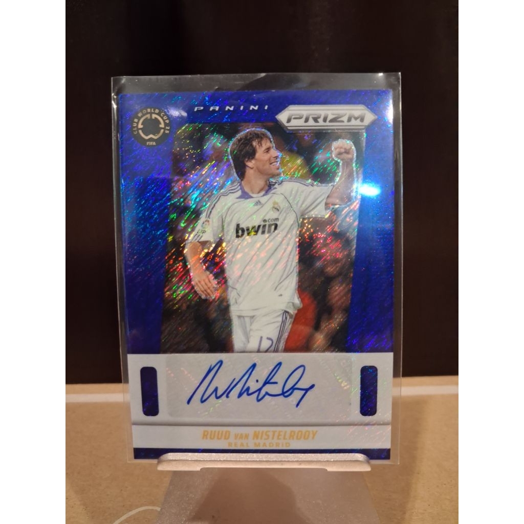 2025 PANINI PRIZM FIFA CLUB WORLD CUP : RUUD VAN NISTELROOY / REAL MADRID