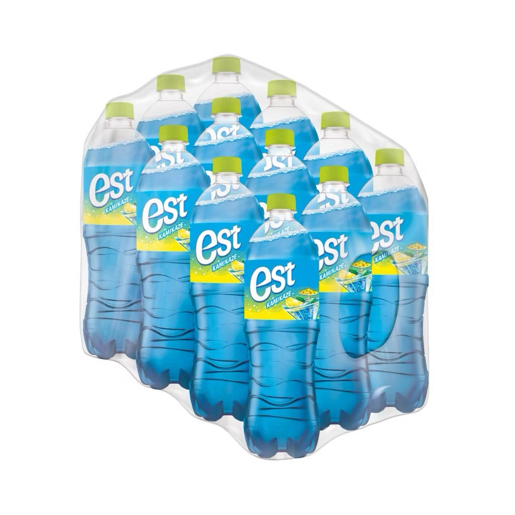 est  Kamikaze Lime เอส น้ำอัดลม กามิกาเซ่ ไลม์ 1 ลิตร x 12 ขวด