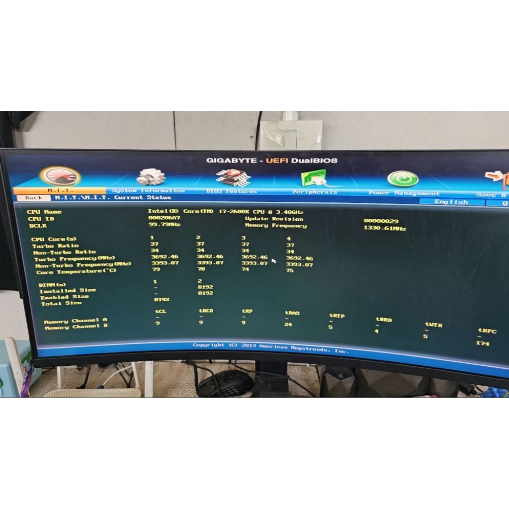 CPU I7 2600K + H61M พร้อมใช้งาน