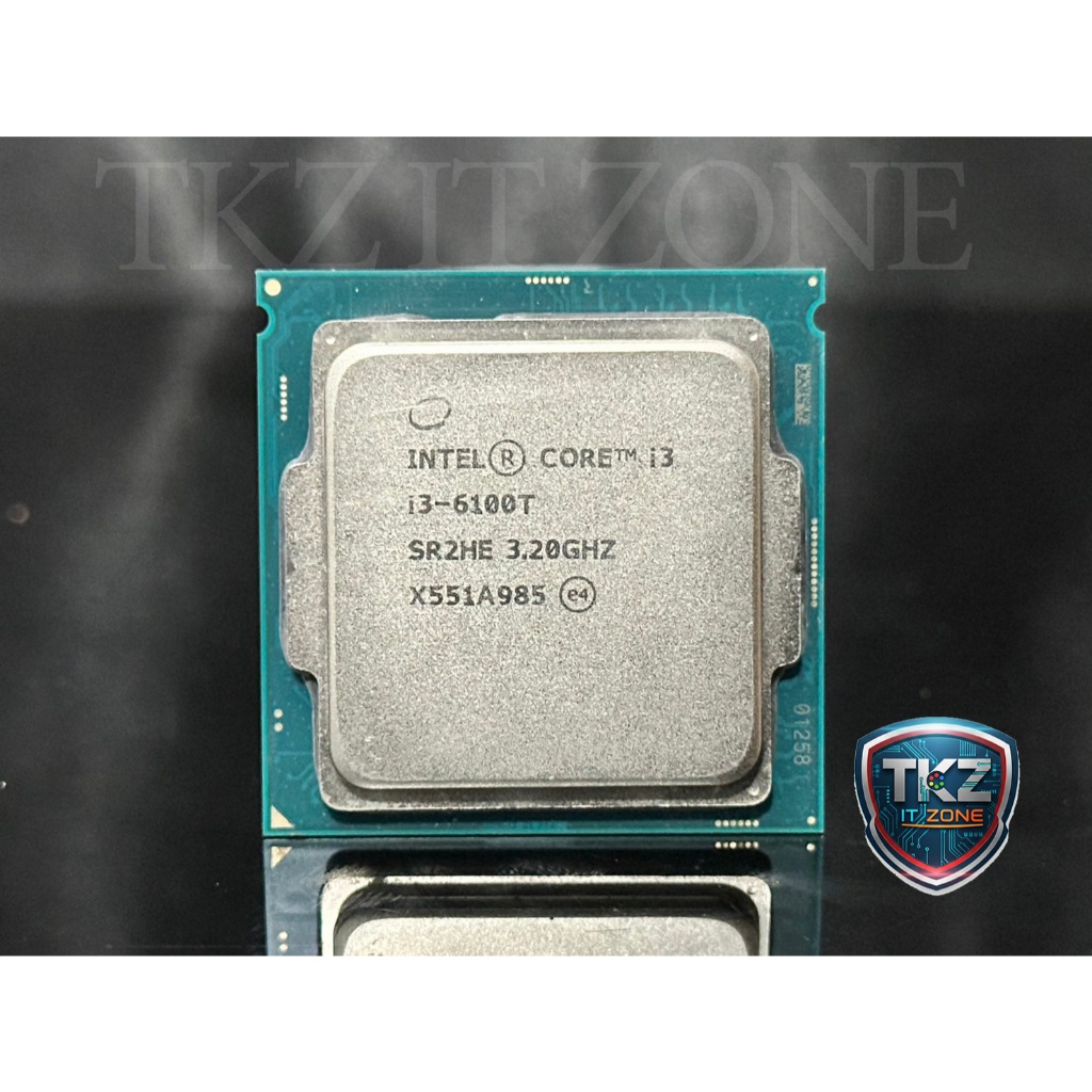 ซีพียู(CPU) INTEL CORE I3 6100T มือสอง (socket 1151)
