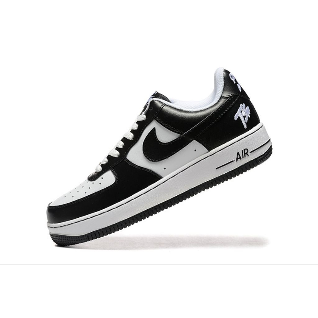 Nike| TS Panda X Air Force 1 AF1 Black & White Low -For Men and Women