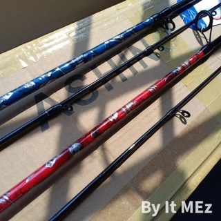 [ ของแท้ ] คันตีเหยื่อปลอม Ashino Challenger 2 ท่อน 6.6/7 ฟุต ของแท้ คันสปิน/คันเบท Line 8-17lb ด้ามยาง งานช่อน