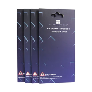 ซิลิโคนแผ่นระบายความร้อน GPU CPU Heatsink Cooling Thermal Pad 12.8w/mk ขนาด 85mm x45mm มีความหนา 6ขนาด
