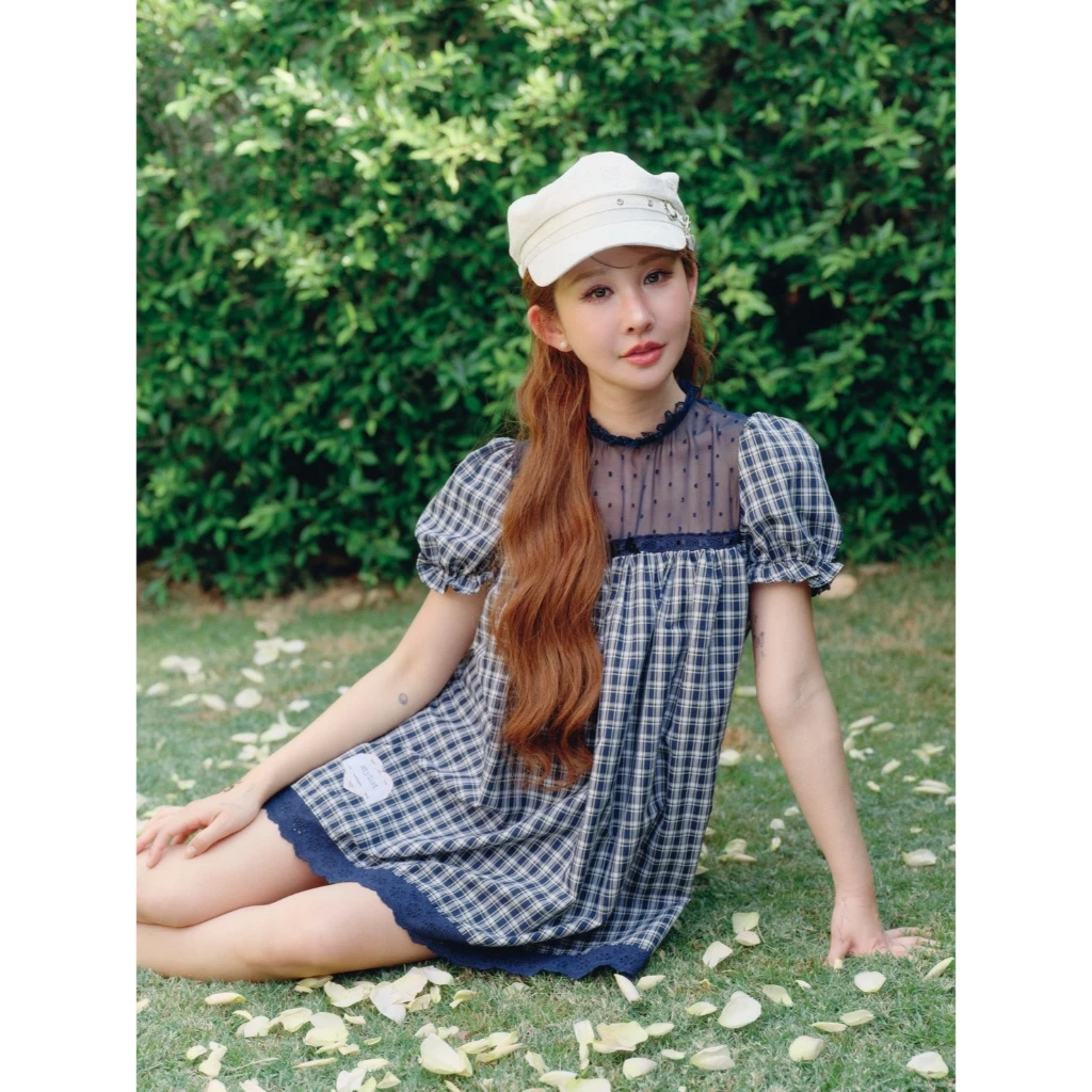 STYLIST x Brinkkty -Blouses-Bella Lace-009  - เดรสลูกไม้แขนตุ๊กตา thumbnail 7