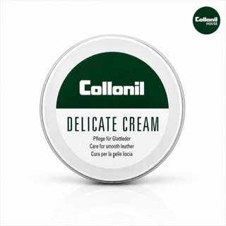 [แถมฟรี ผ้าเช็ด 150 บาท] Collonil Delicate Cream 60 ml. ครีมทำความสะอาดหนังแท้ หนังคาเวียร์ หนังวัว หนังแกะ หนังแพะ