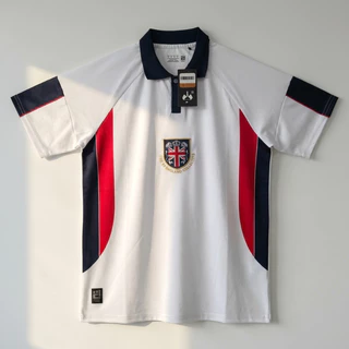 เสื้อฟุตบอล ขาวแดง ปี 1998 รุ่นสะสม Collective 98 ผ้าโพลีเอสเตอร์ใส่สบาย มีไซด์ใหญ่ ส่งจากไทย สกรีนได้ทุกชื่อ