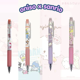 ยกแพ็ค Oniso x Sanrio ราคาส่ง โหล/10ก้าม ปากกาเจล GelPen หมึกสีน้ำเงิน 0.5มม. ด้ามจับถนัดมือ ยกกล่อง