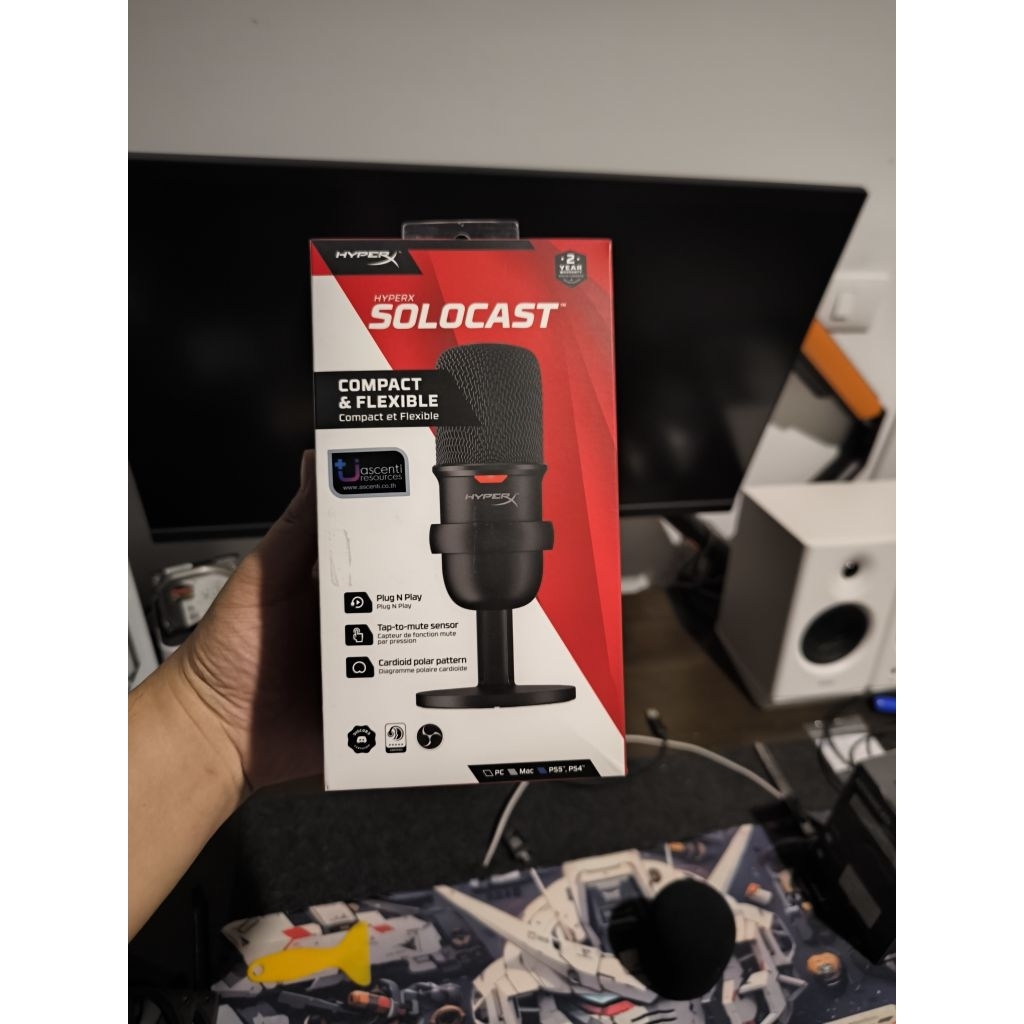 ไมค์ hyperx Solocast ของมือสอง