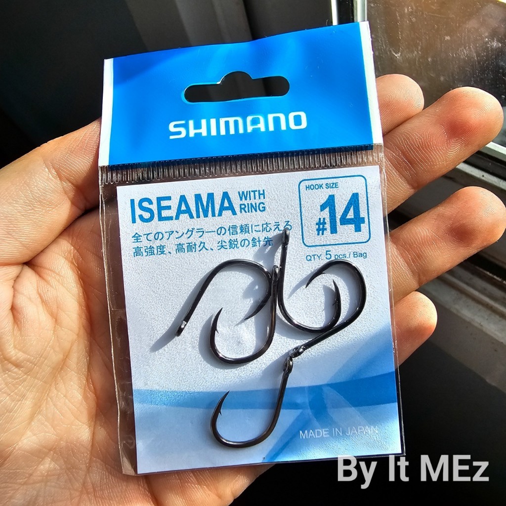 [ ของแท้ ]  ตัวเบ็ด CHINU WITH RING แบบตูดแบน แบรนด์ SHIMANO ของแท้ ผลิตประเทศญี่ปุ่น Hook ราคา ถูกที่สุด ดีลบีเคเค แกลเลอรีภาพที่ 8