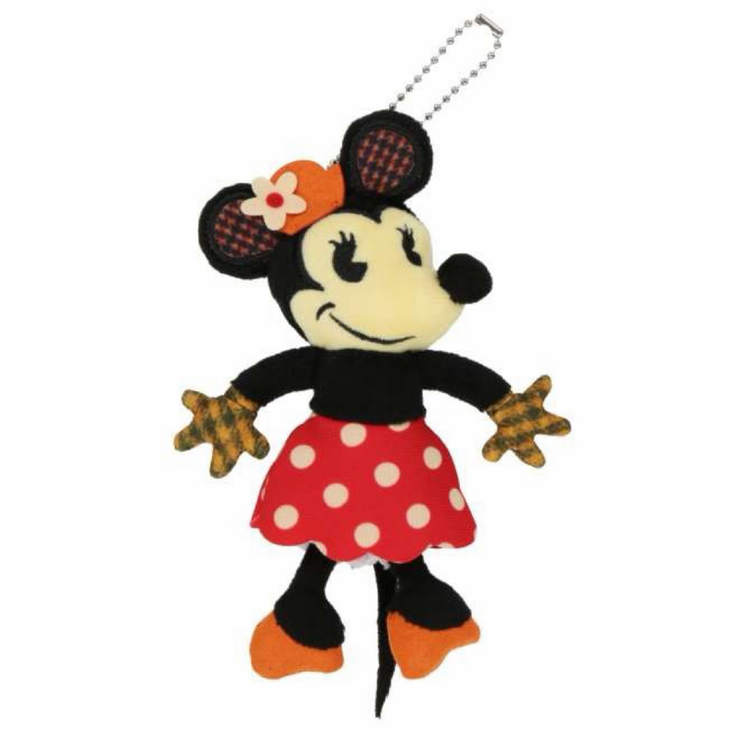 ❤️🖤 Disney Store Japan Limited Stuffed Toy Badge Minnie