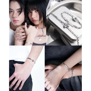 G.nightday- heart rock🖤 ข้อมือสลักชื่อได้🖤สลักชื่อฟรี