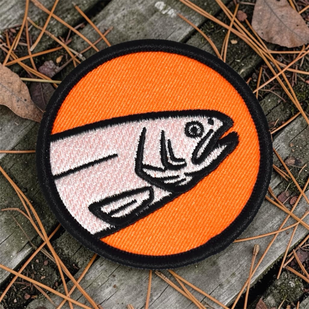 Buffalo Johnson , Patch ติดตีนตุ๊กแก , Trout 🎣