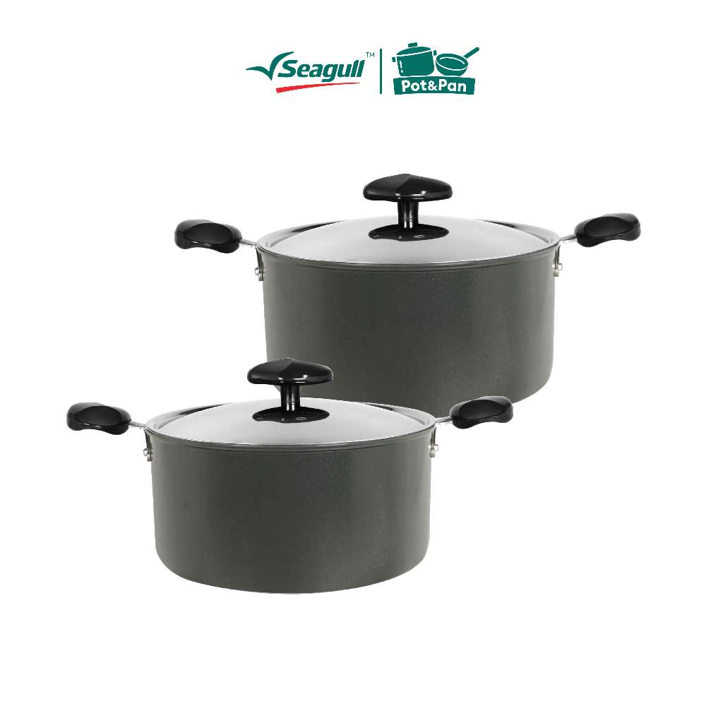 Seagull หม้อต้มกลาดิเอเตอร์ พร้อมฝา S/S Gladiator sauce Pot with s/s lid มีให้เลือก 2 ขนาด