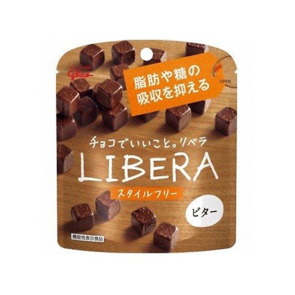 กูลิโกะ ลิเบอร่า บิตเตอร์ 50 กรัม GLICO LIBERA BITTER 50g