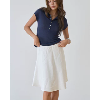 Ruby midi skirt กระโปรงเอวยืด