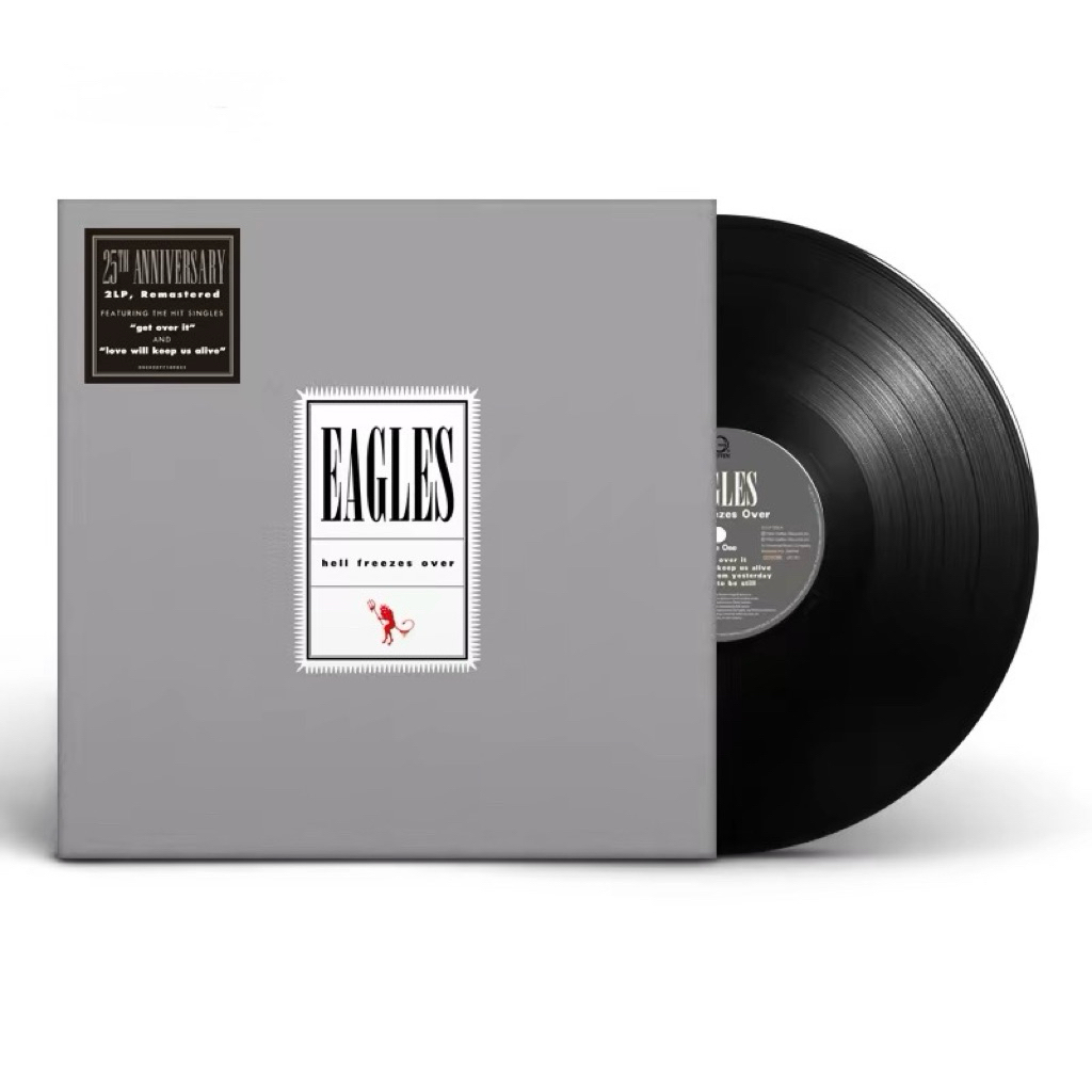 พร้อมส่ง 「Eagles Hell Freezes Over 25th Anniversary Reissue」2LPสีดำ/แผ่นเสียงไวนิล/ใหม่เอี่ยม
