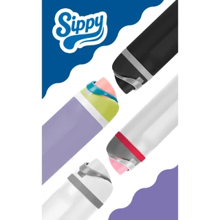 ขวดน้ำเก็บความเย็น Sippy สินค้า limited ใช้งานสะดวก สุ่มสี