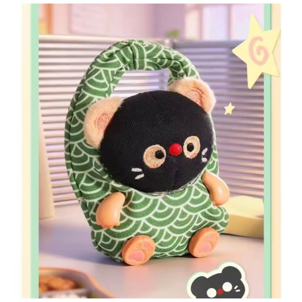 🪙🌈พวงกุญแจน้อง OYO [แบบเช็คการ์ด] 🖤✅น้องหน้าดำ กล่องการ์ดครบ พร้อมส่งนะคะ🚗💨