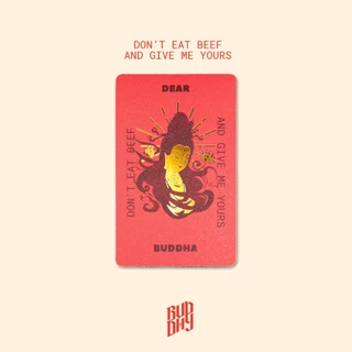 สติ๊กเกอร์แก้อาการ DEAR BUDDHA by Bhuddy
