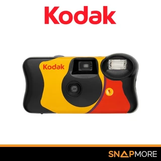(ส่งด่วน)กล้องฟิล์มใช้แล้วทิ้ง KODAK FunSaver 35mm with Built-in Flash ISO 800 Single Use Camera Kodak Disposable Camera
