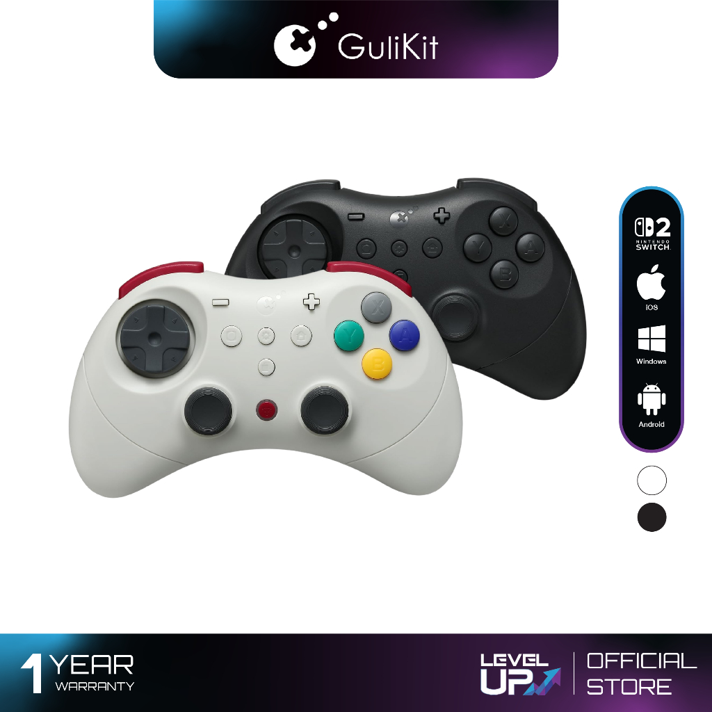GuliKit Elves 2 Pro Wireless Controller ( คอนโทรลเลอร์ Switch/Switch 2 / PC / IOS / Android )