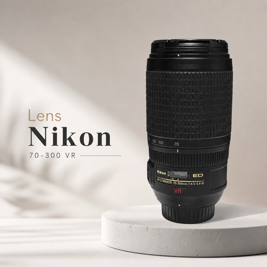 lens Nikon 70-300 ใช้งานปกติ